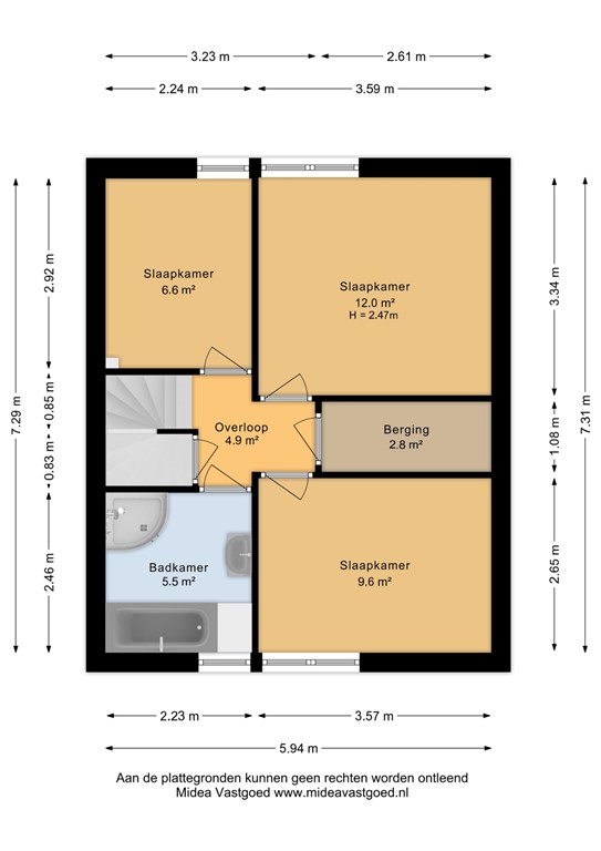 mediumsize floorplan